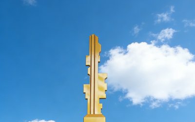 驚艷！不銹鋼“鑰匙”雕塑開啟藝術新視界